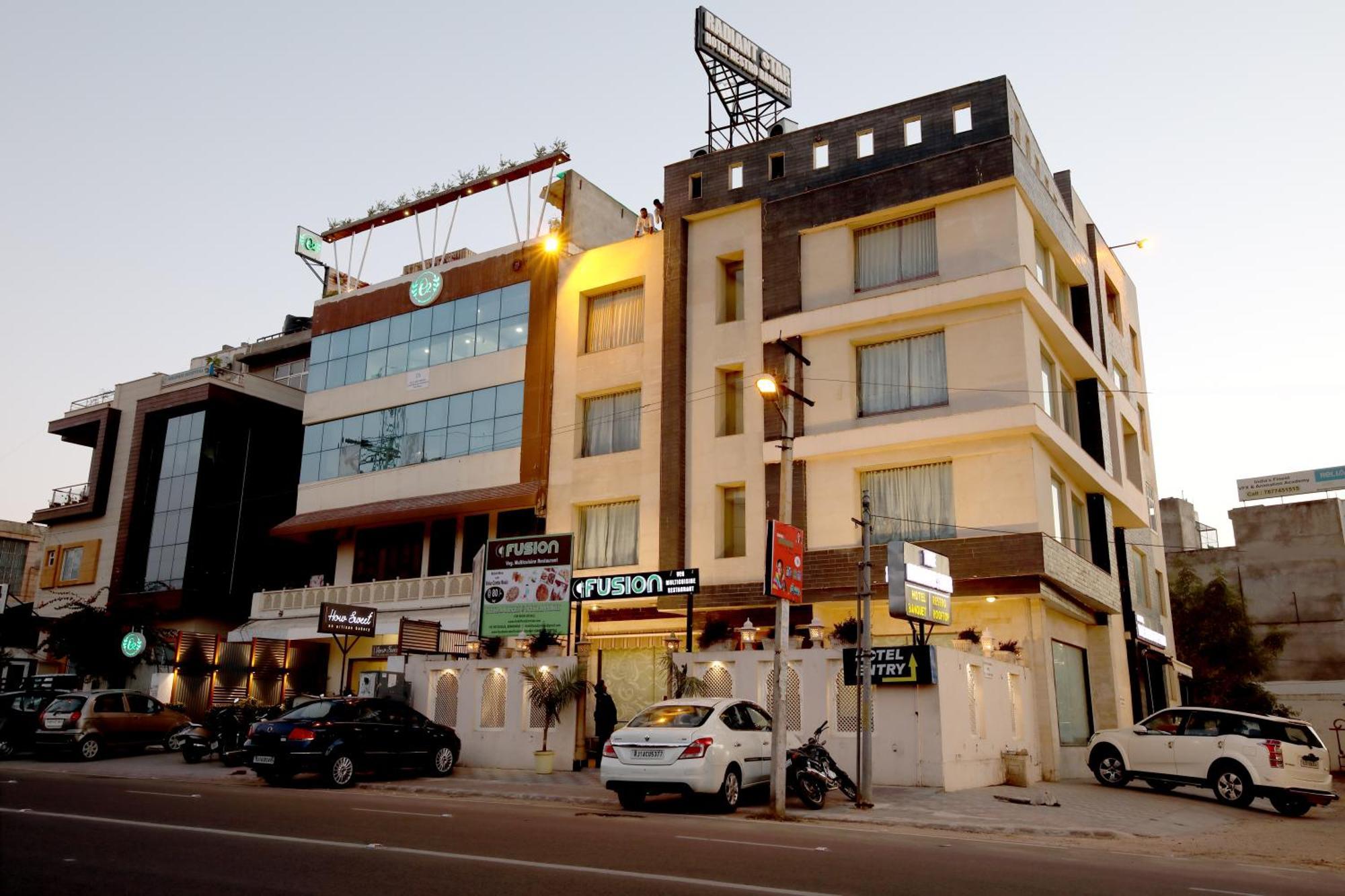 Hotel The Radiant Star ชัยปุระ ภายนอก รูปภาพ